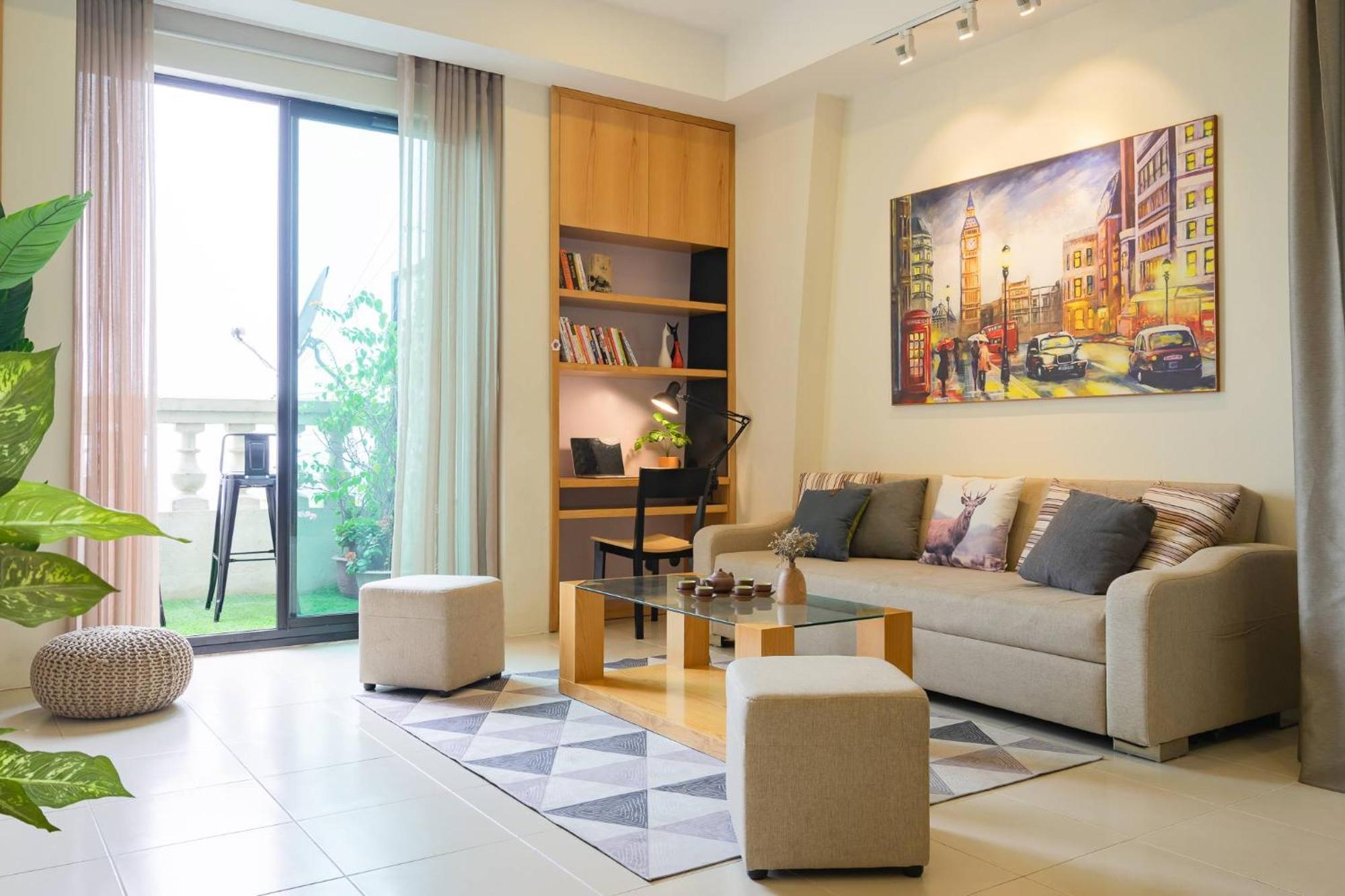 Diptyque Housing-Green Jacuzzi-Laundry-Hanoi City Tour Apartment